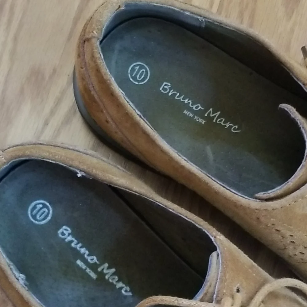 Bruno marc suede‎ oxford shoes 10